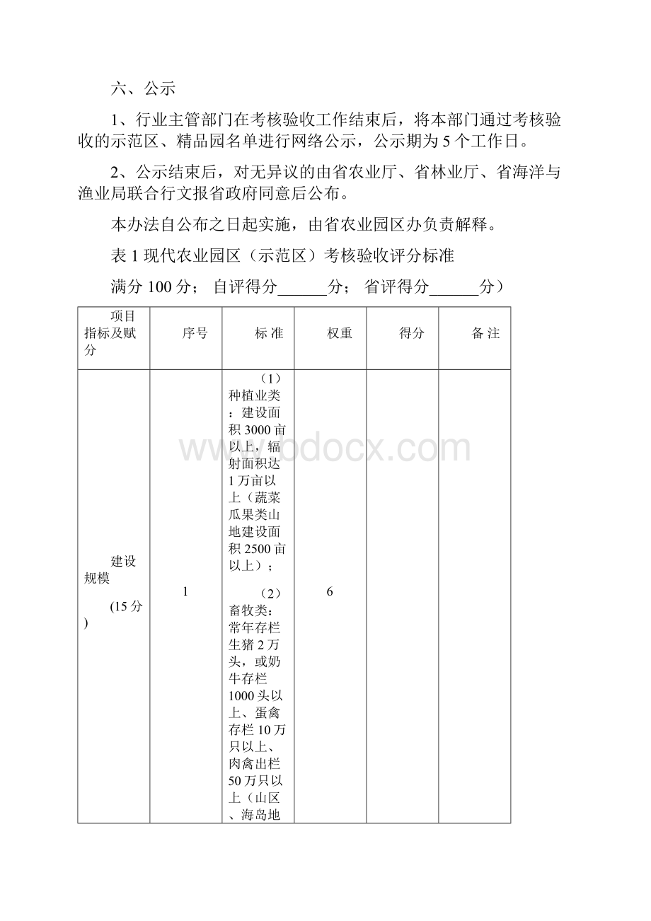 浙江省现代农业园区示范区精品园最新标准同名45975Word格式.docx_第3页