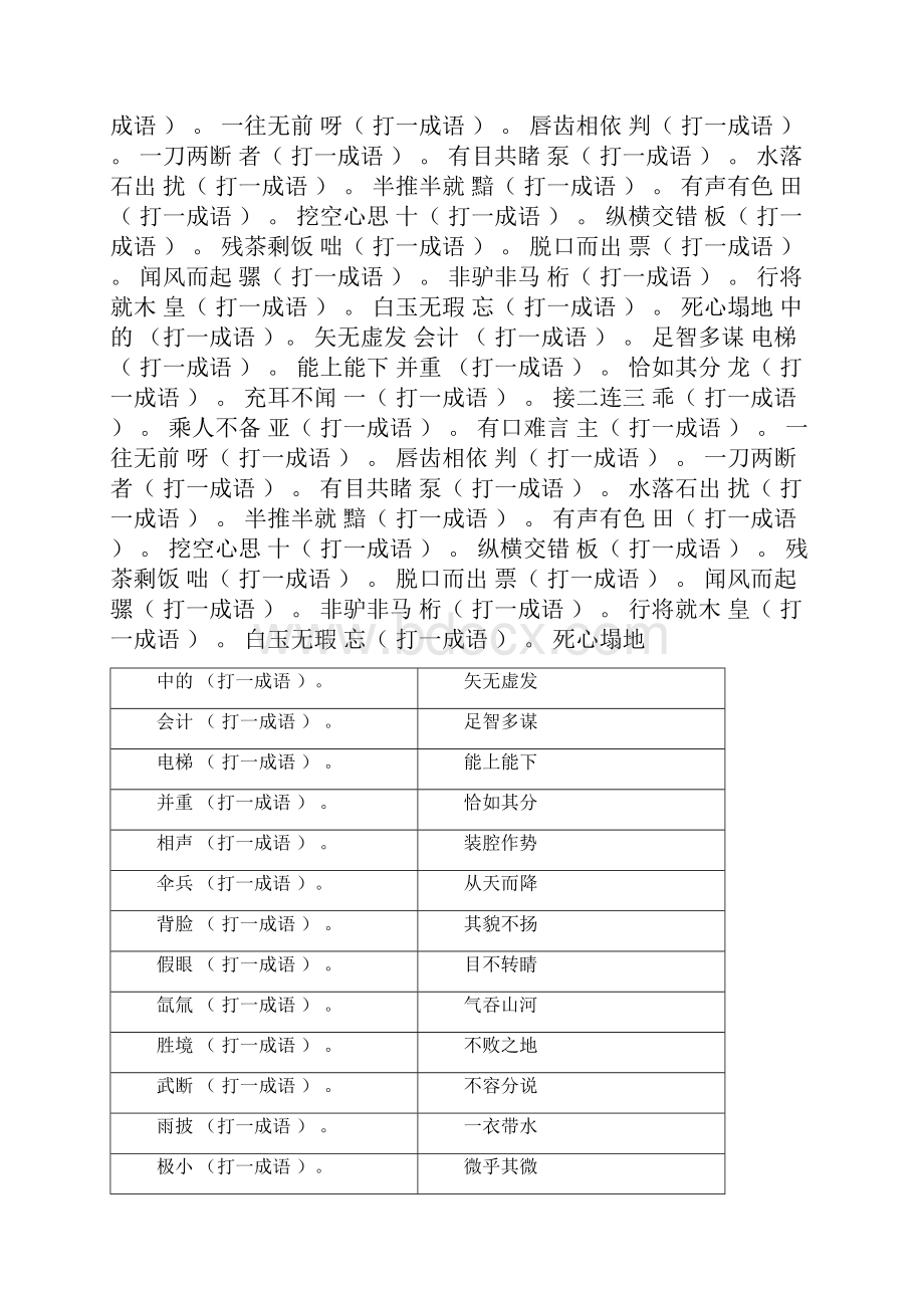 元宵节的灯谜大全及答案推荐文档.docx_第3页