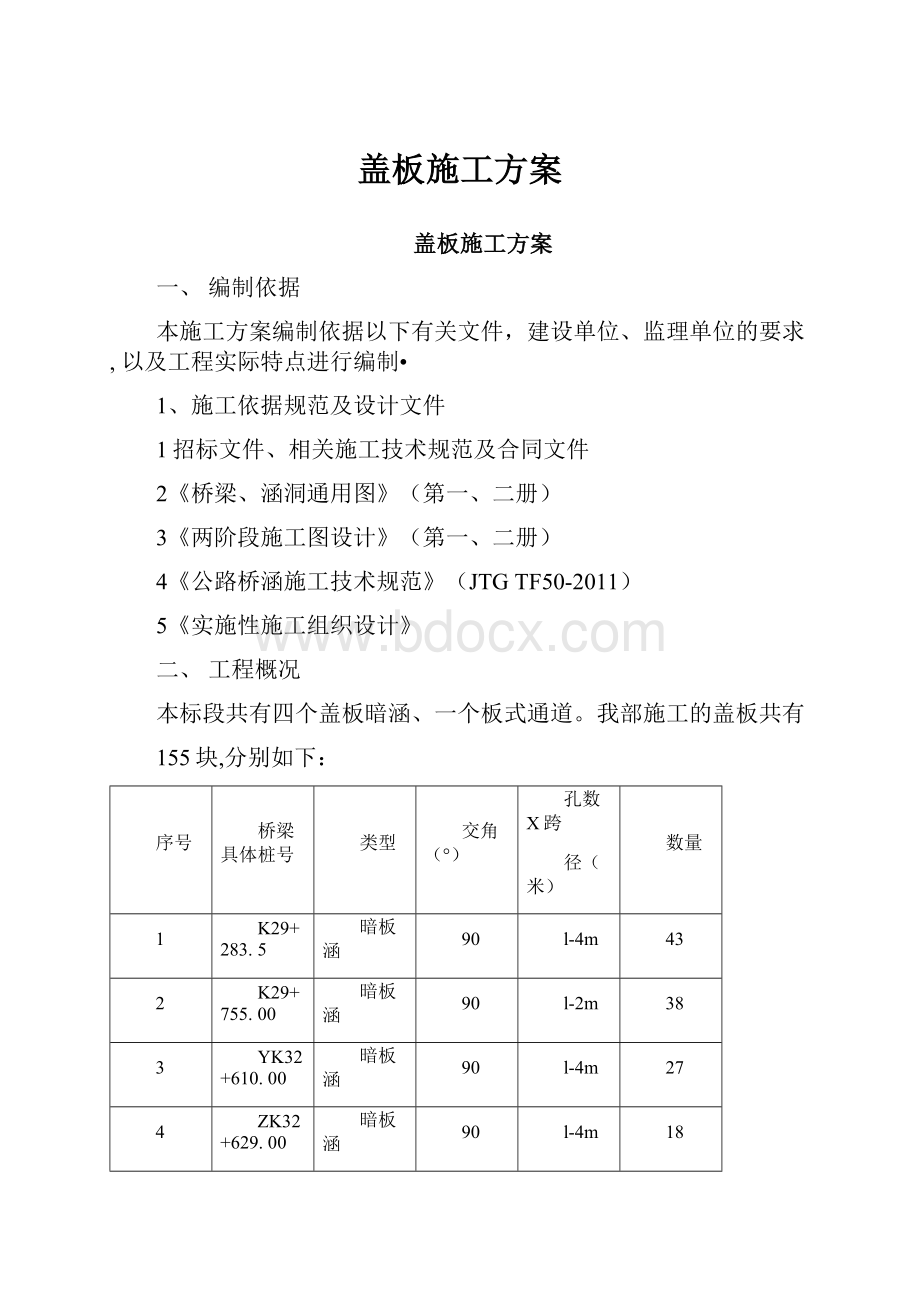 盖板施工方案.docx_第1页