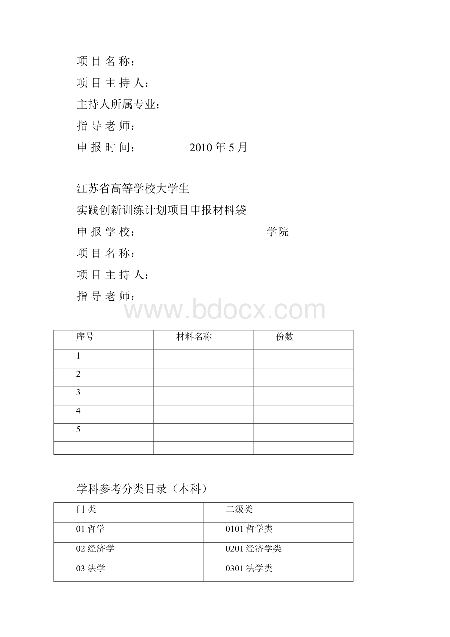 江苏高等学校大学生实践创新训练计划项目申请表.docx_第3页