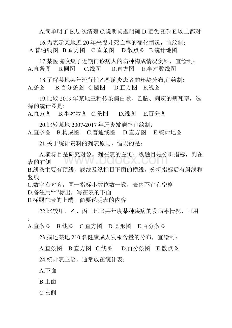 医学统计学题库含答案文档格式.docx_第3页