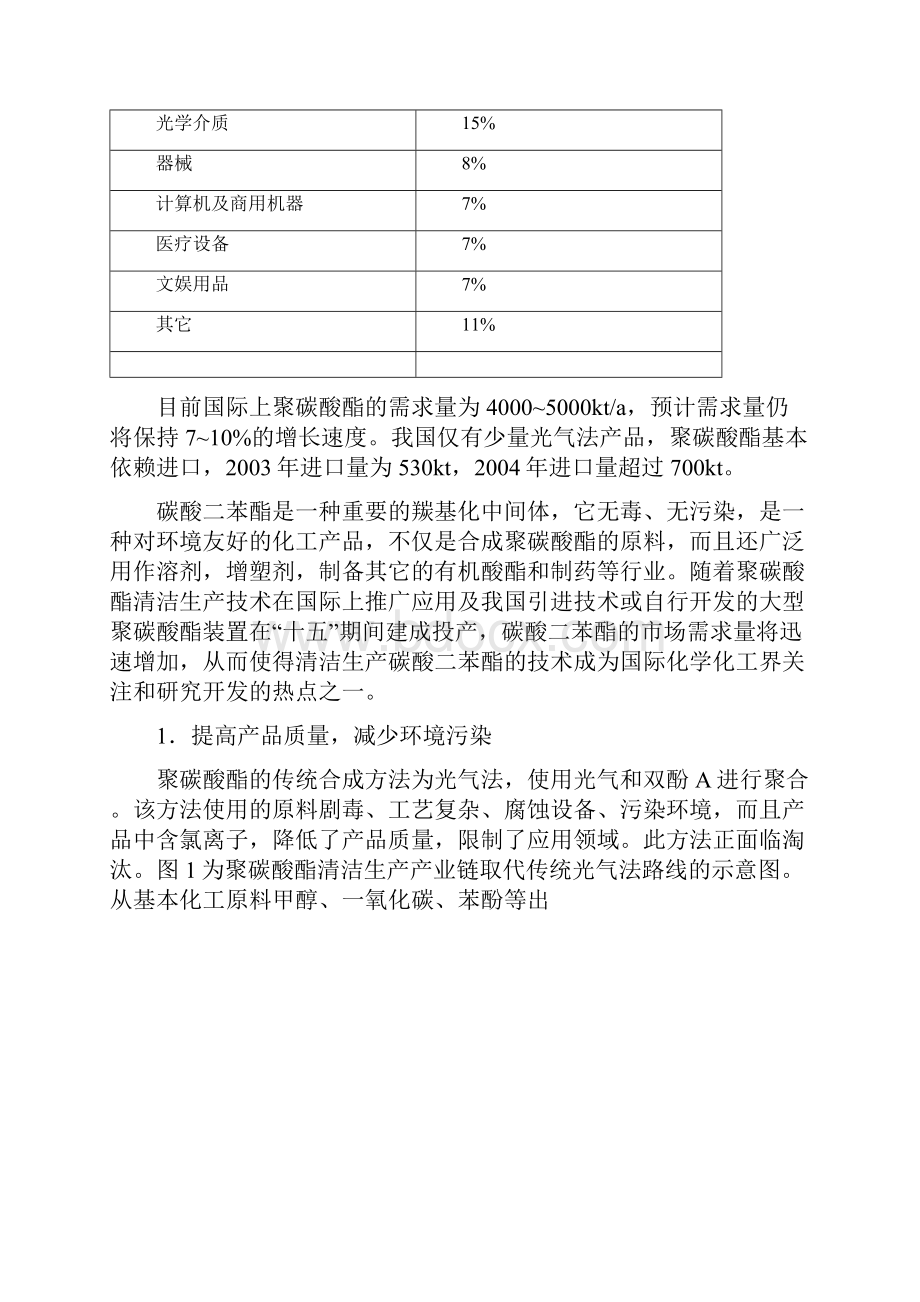 酯交换合成碳酸二苯酯项目资金申请报告 精品文档格式.docx_第3页