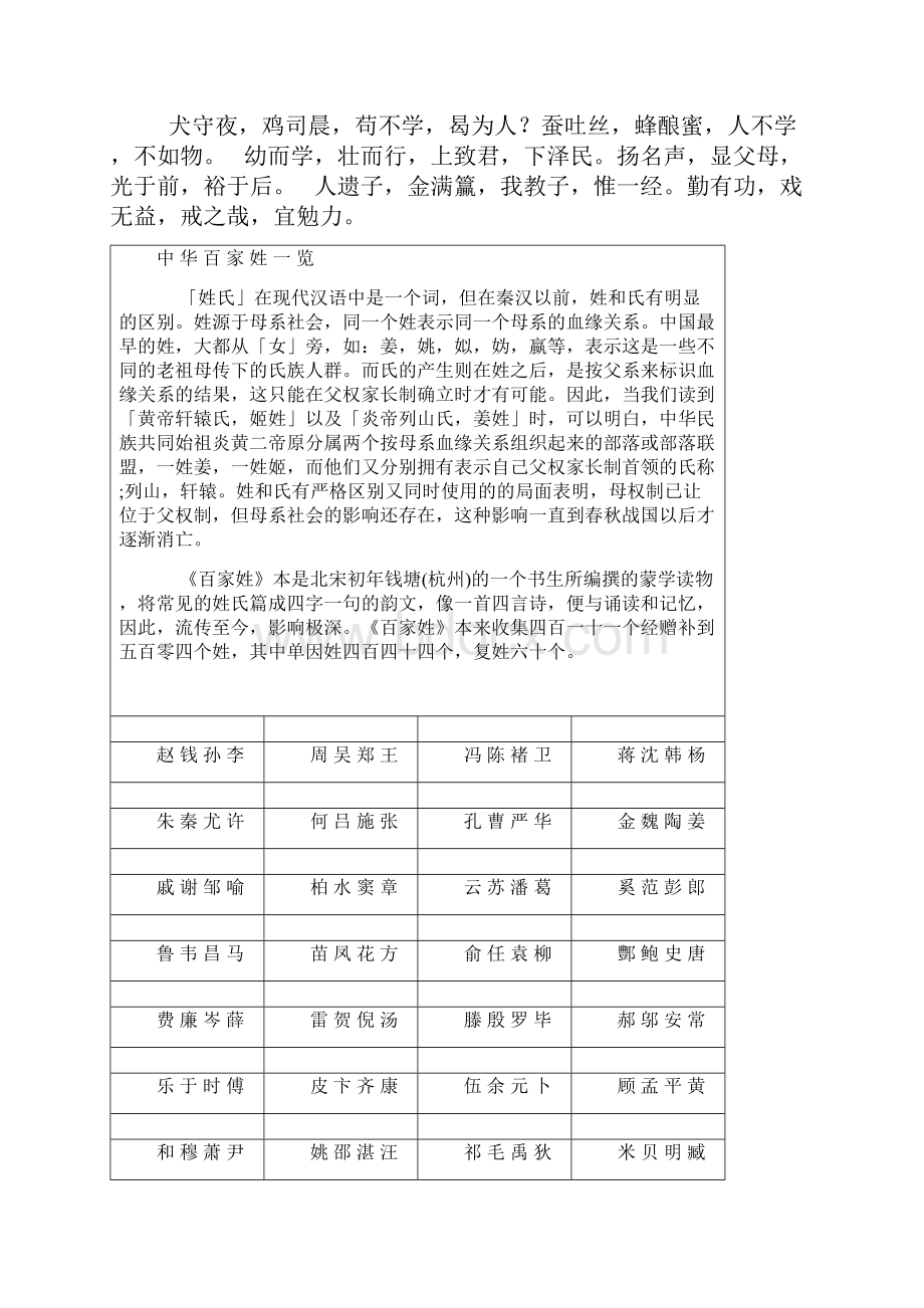 三字经全文及全文详细释义Word文档格式.docx_第3页