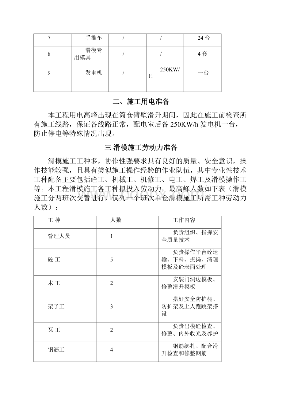 矸石仓滑模专项方案Word格式.docx_第3页