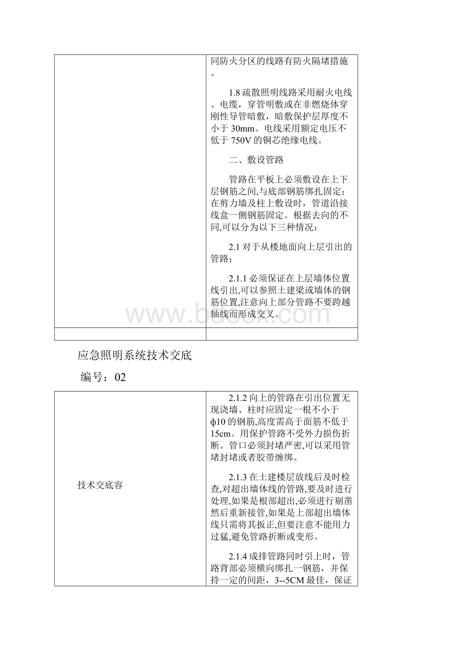 应急照明技术交底大全全套.docx_第2页