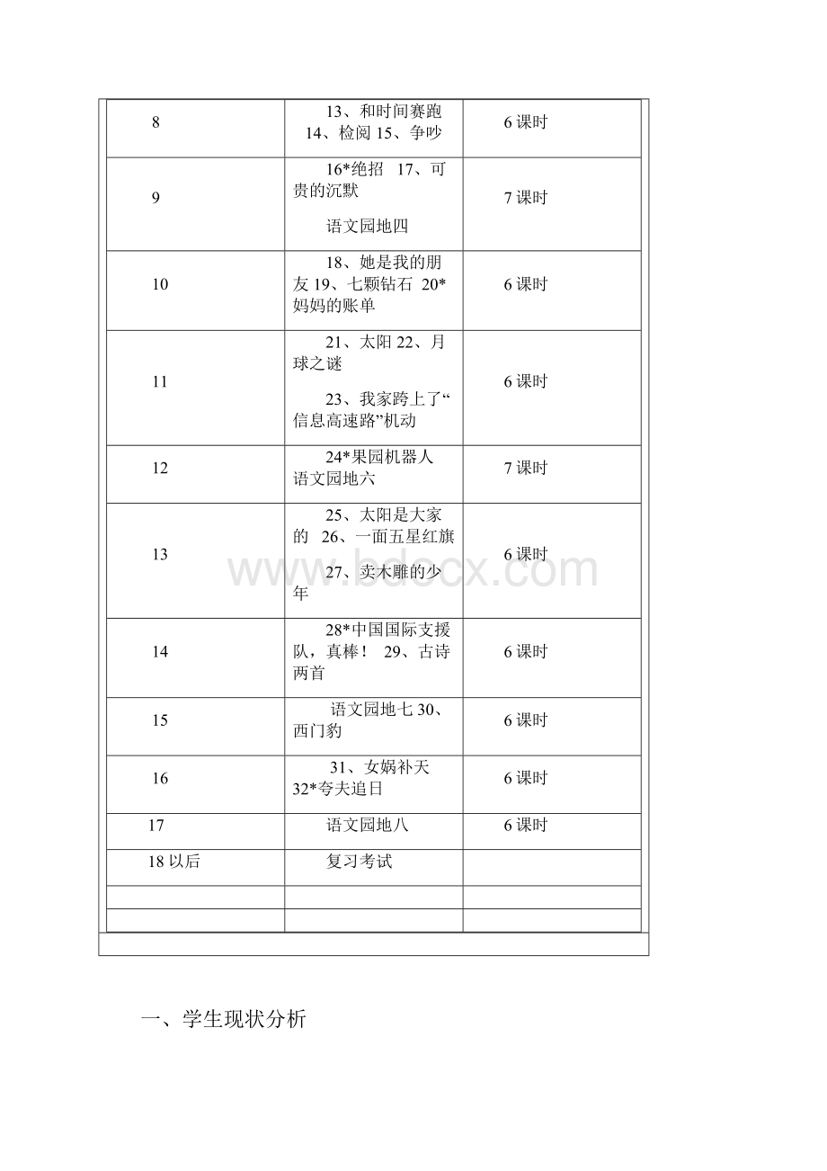 人教版三年级语文下册教学工作计划.docx_第2页