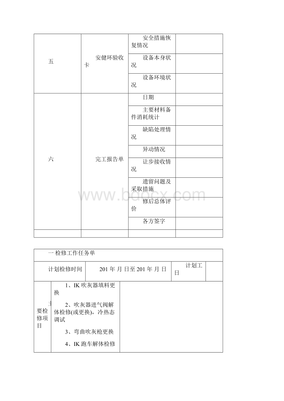 IK525长吹灰器IKAH空预器吹灰器检修文件包A级检修解析Word格式文档下载.docx_第2页