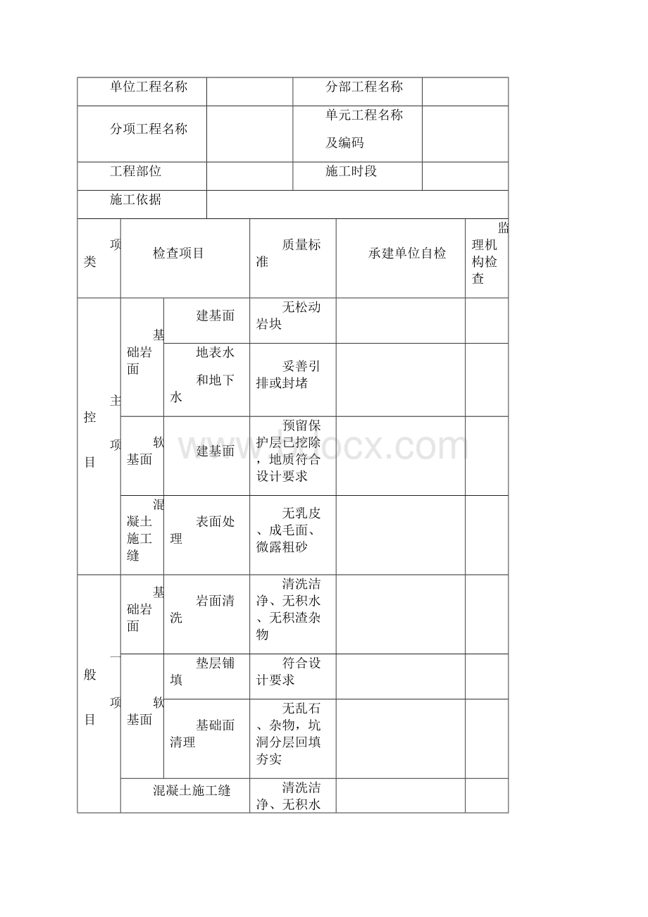 混凝土结构验收表.docx_第3页