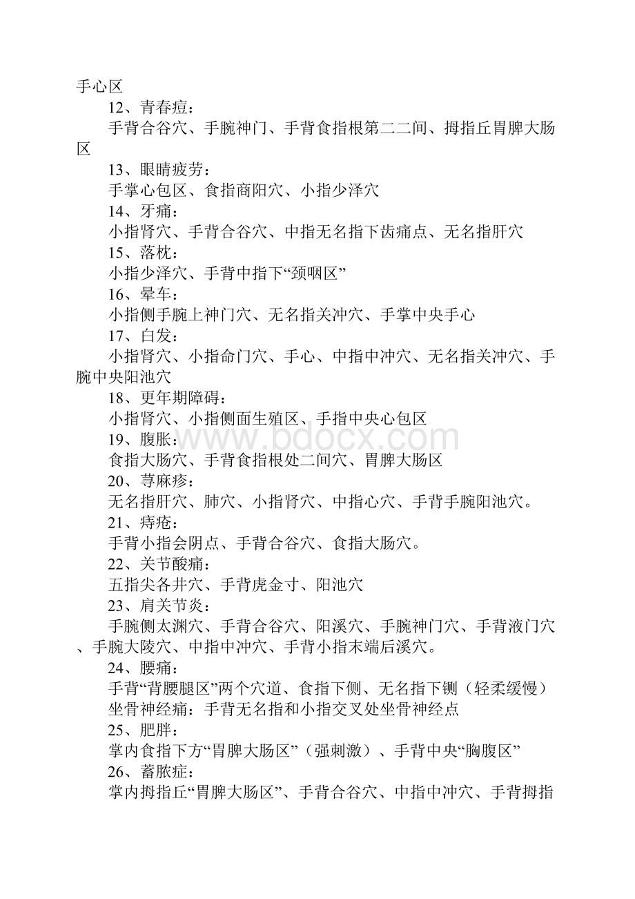 手掌穴位按摩方法附手部穴位图Word下载.docx_第2页