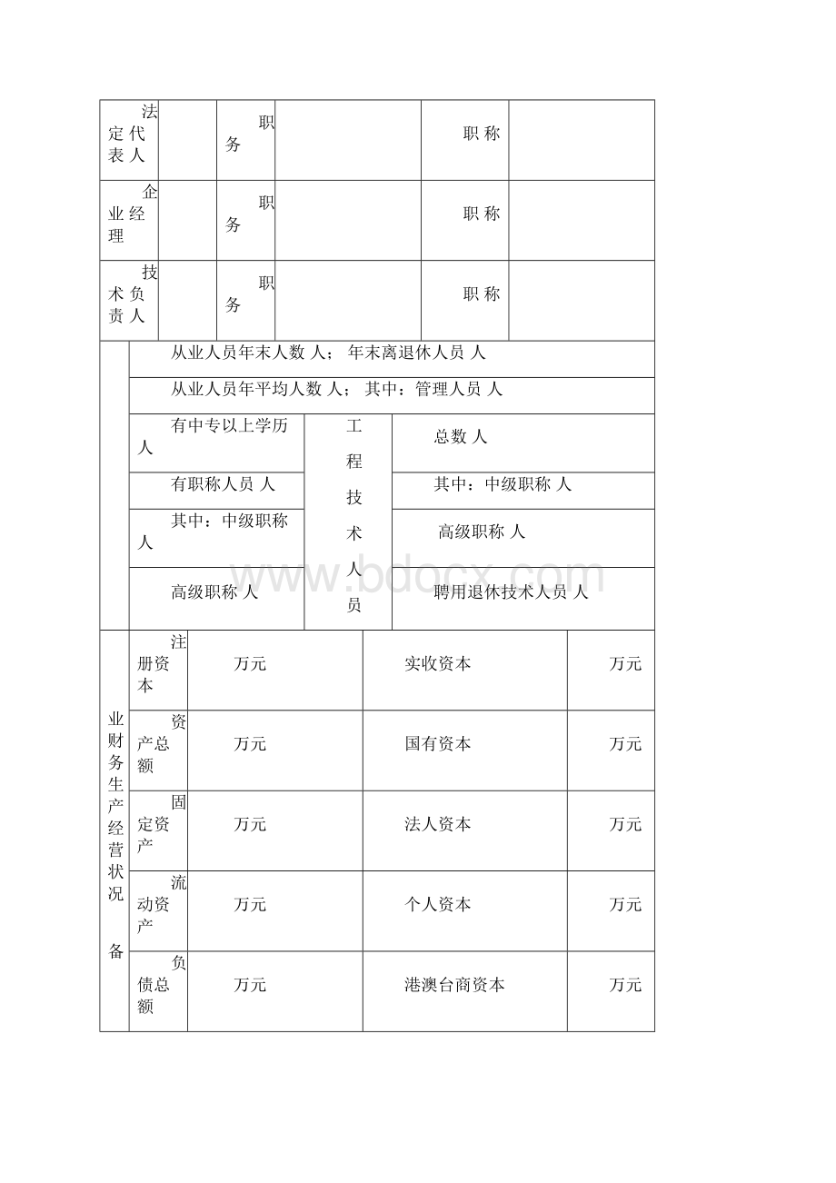 山东省城市市政公用事业企业经营许可申请表.docx_第3页