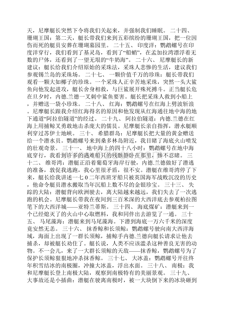 海底两万里47个章节分章概括讲解学习.docx_第3页