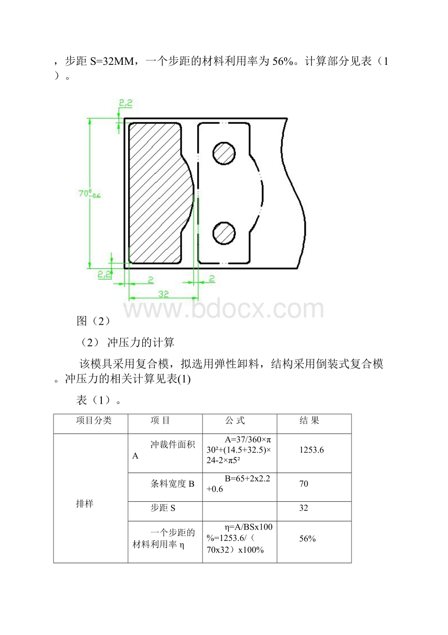 冲压模具设计说明书复合模.docx_第3页