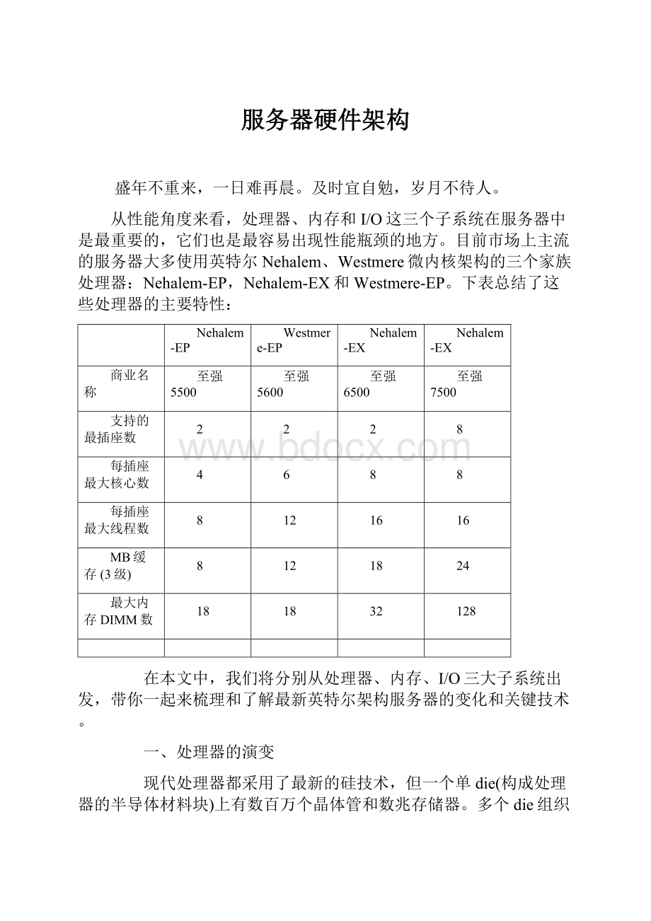 服务器硬件架构.docx_第1页