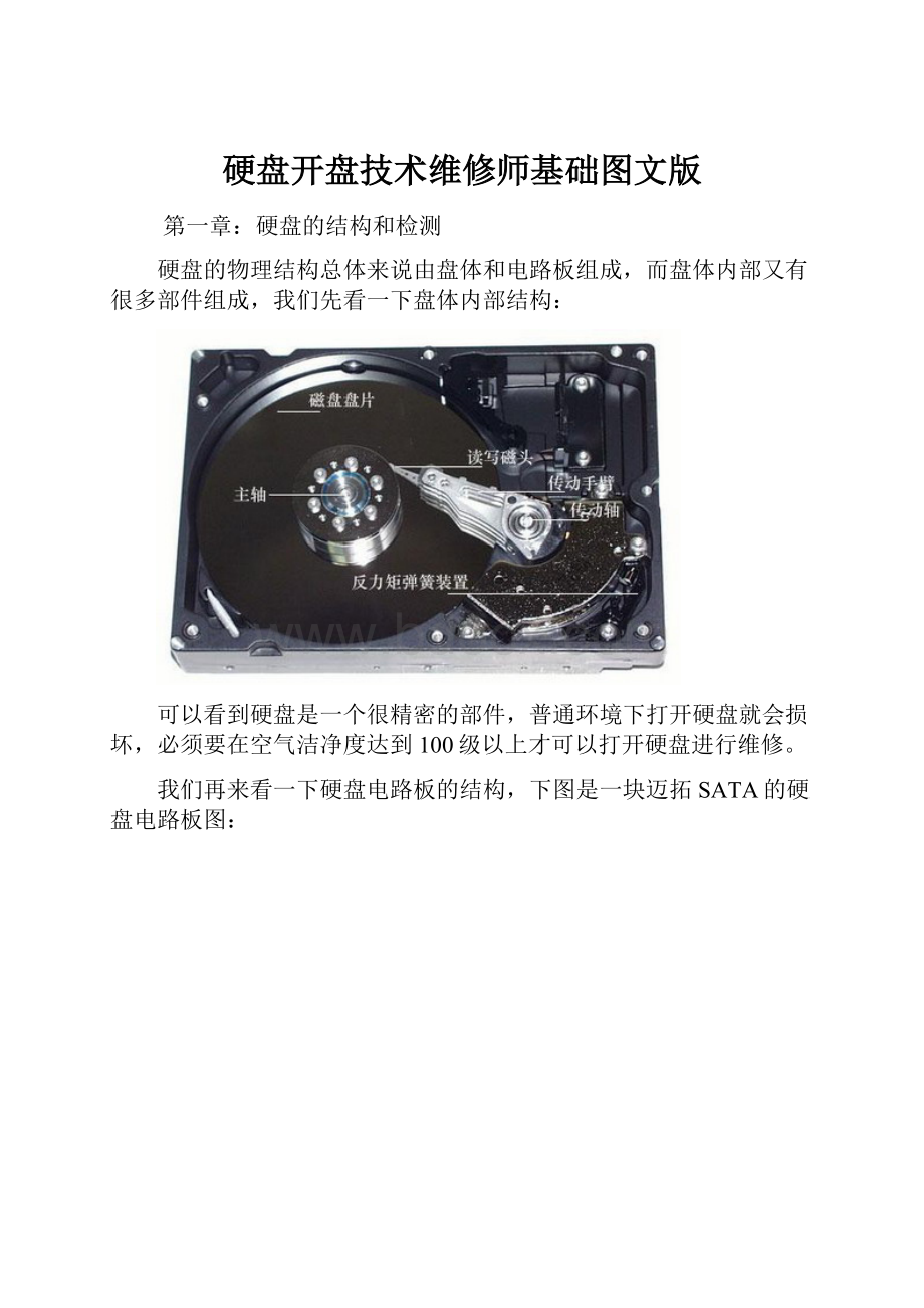 硬盘开盘技术维修师基础图文版.docx_第1页