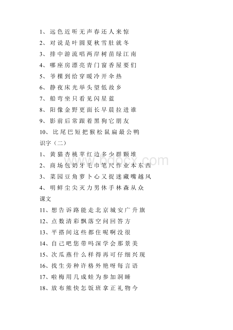 人教版小学语文一年级到六年级生字表Word格式文档下载.docx_第2页