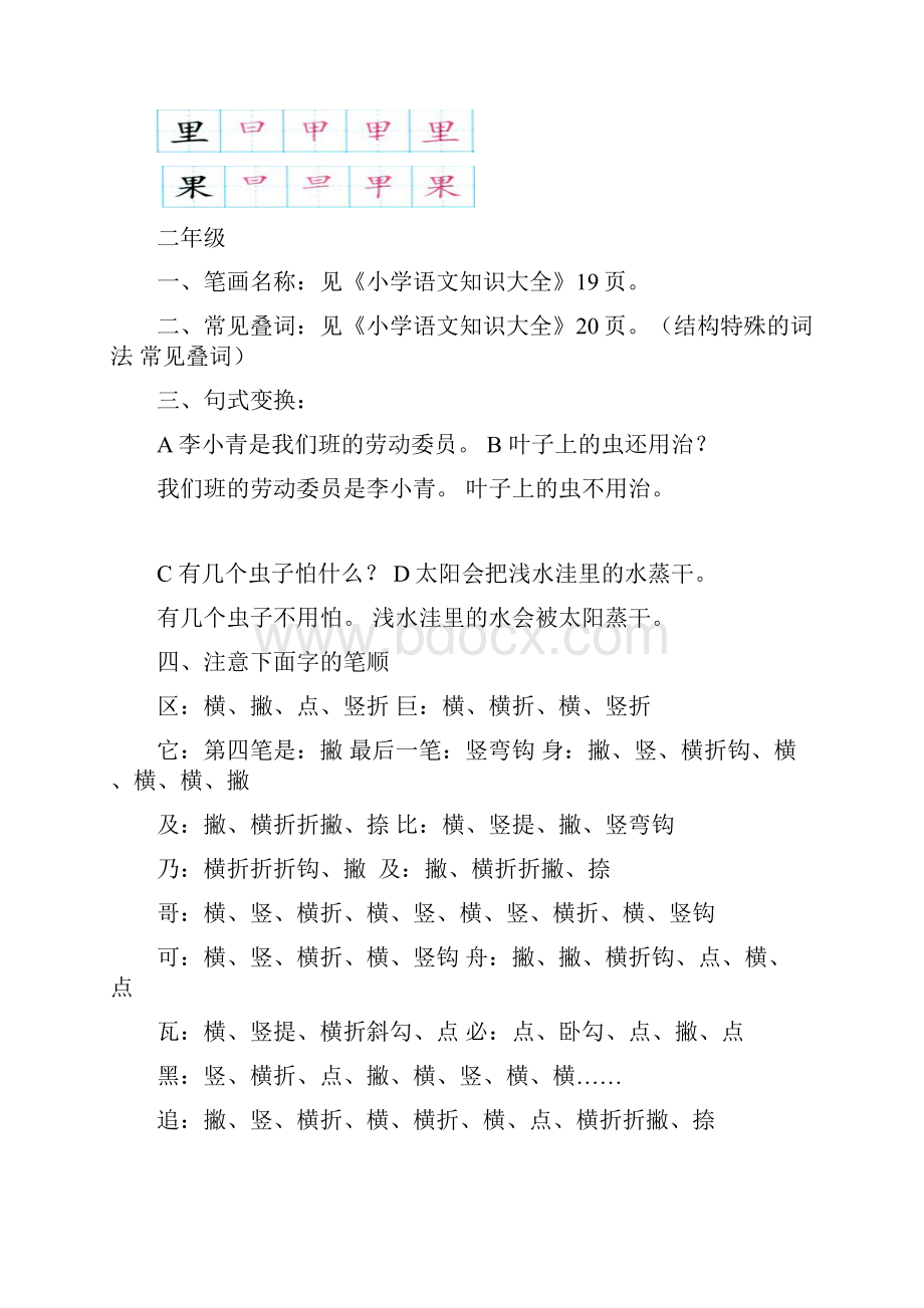 小学语文课本基础知识及文学常识.docx_第2页