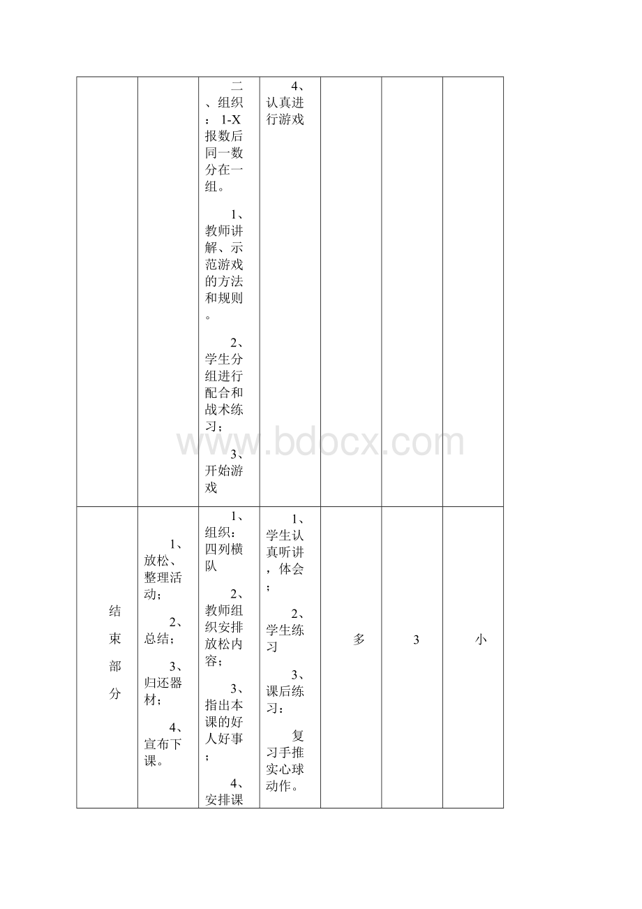 人教版小学五六年级体育教案.docx_第3页