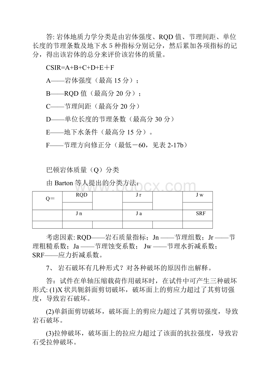 岩石力学复习资料Word文档格式.docx_第2页