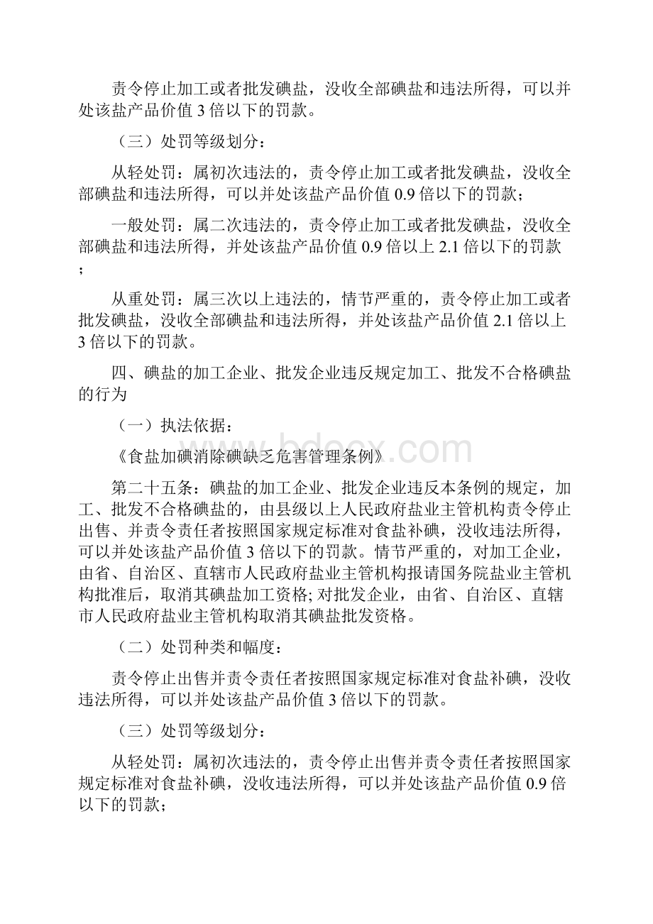 广州商务委员会规范行政处罚自由Word文档格式.docx_第3页