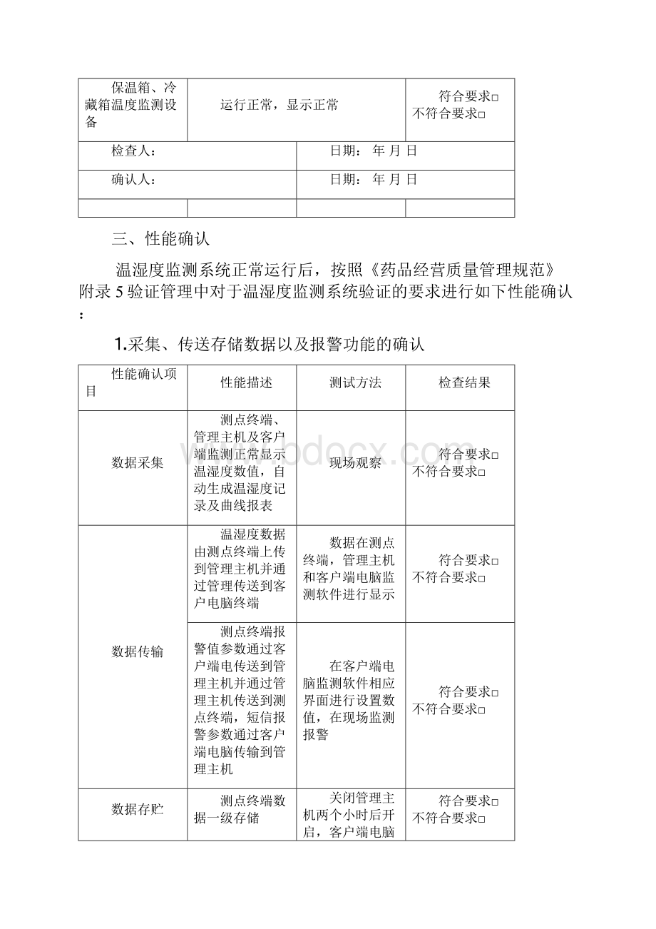 温湿度监测系统验证报告Word文档下载推荐.docx_第3页