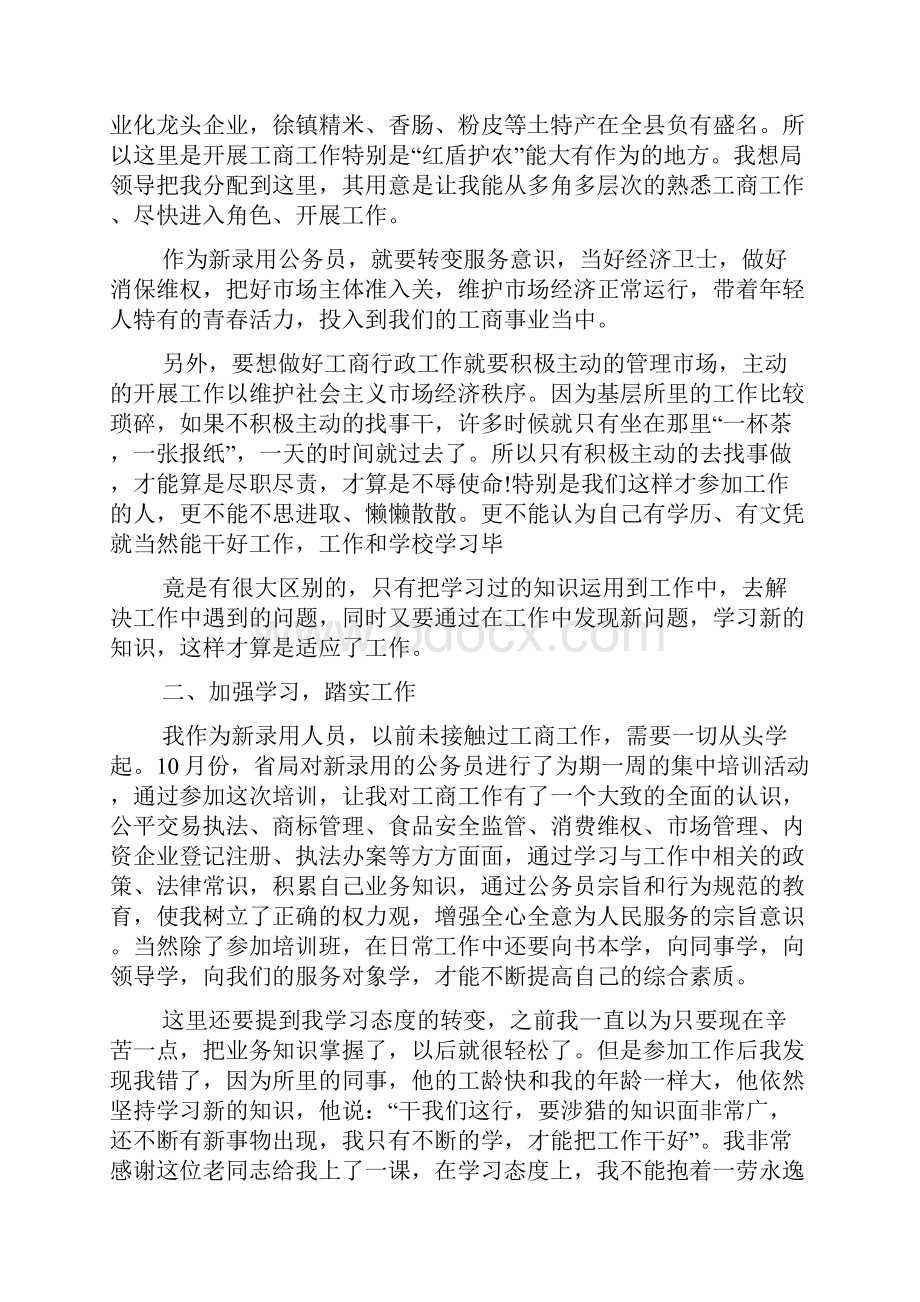 公务员年度考核登记表个人总结.docx_第3页