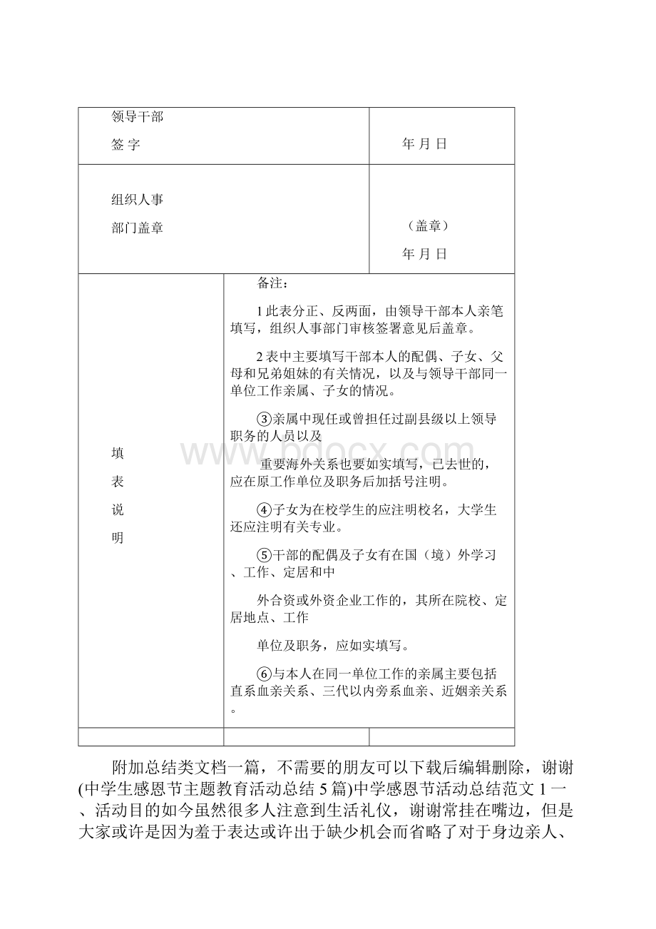 最新领导干部家庭主要成员及重要社会关系信息采集表.docx_第2页