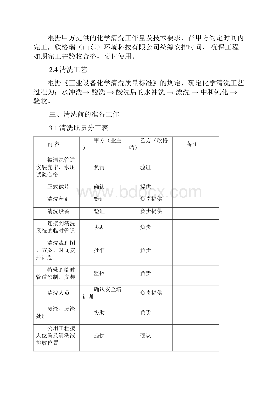 低温省煤器化学清洗技术方案Word下载.docx_第2页