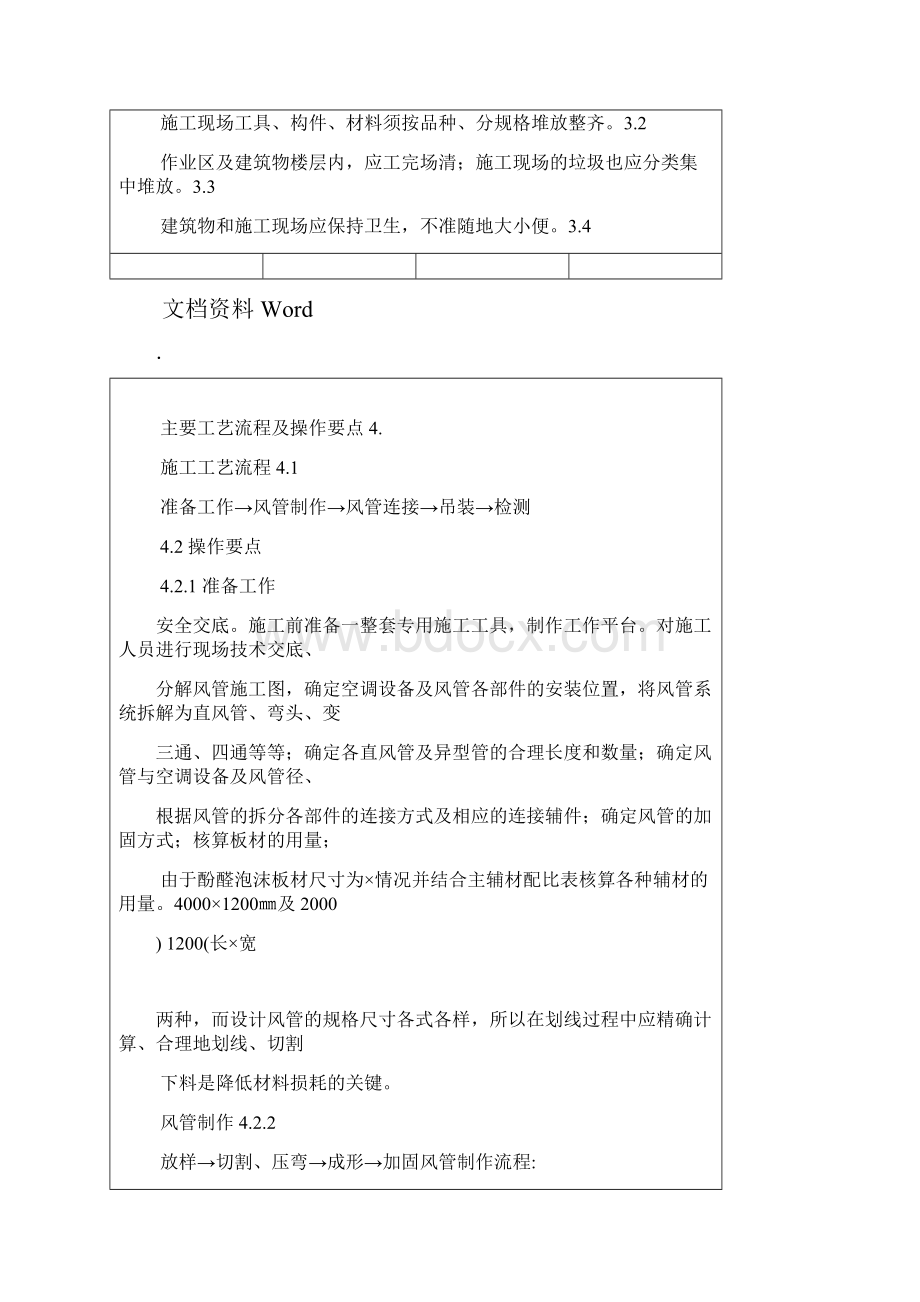 酚醛铝箔复合风管安装技术交底.docx_第2页