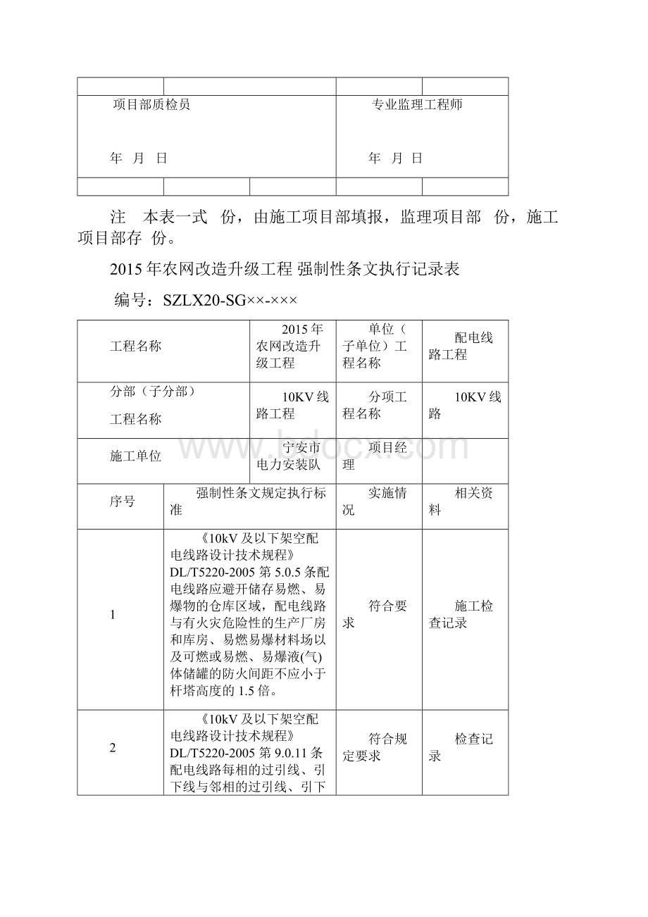 配网强制性条文执行记录新版.docx_第2页