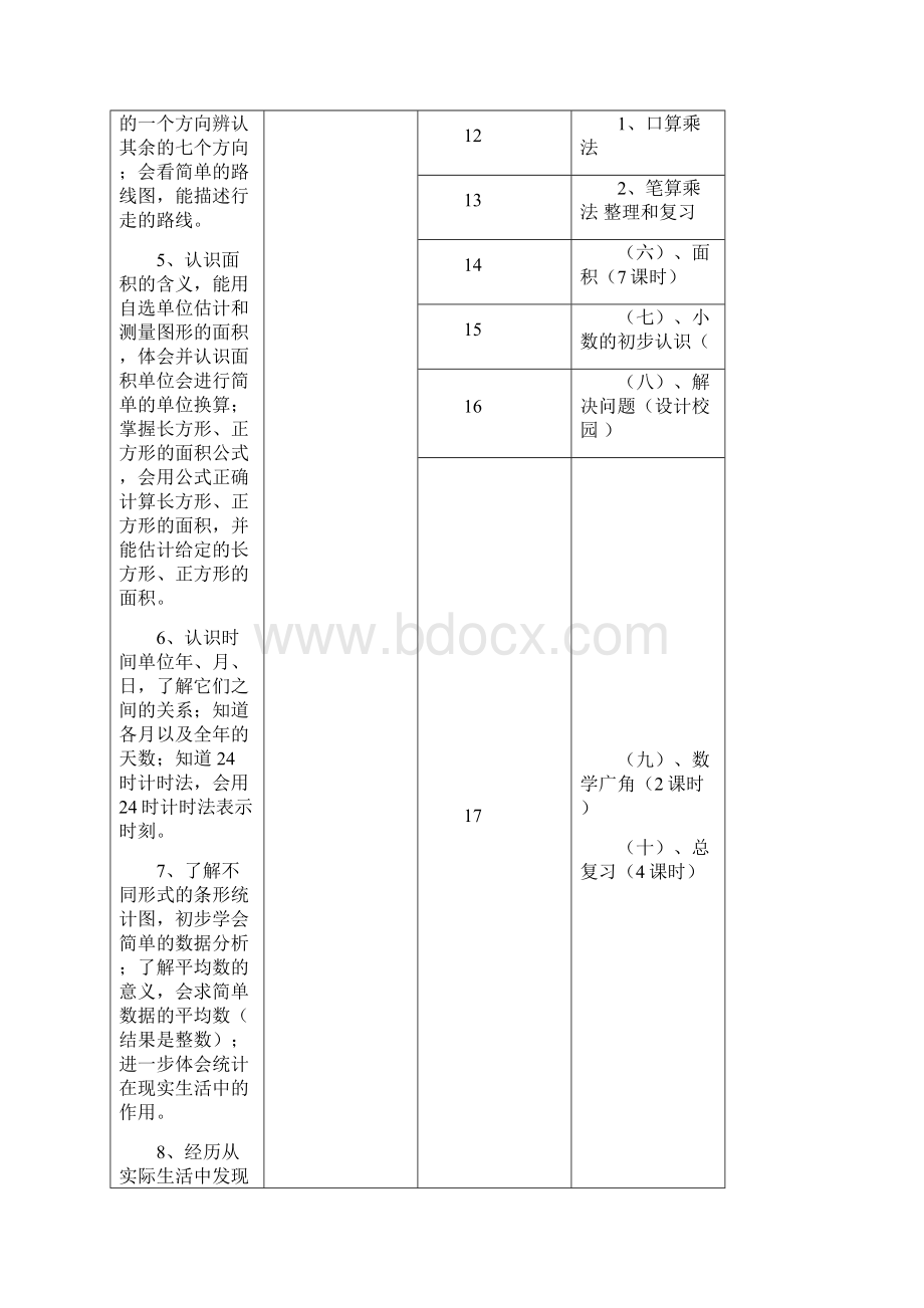 三年级数学下册计划.docx_第2页