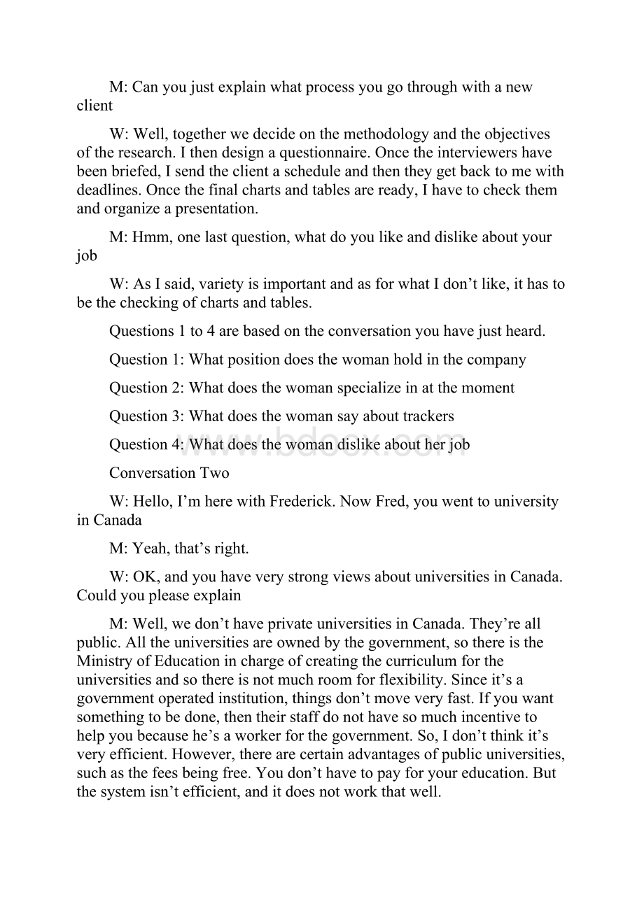 第一套英语六级考试听力原文.docx_第2页