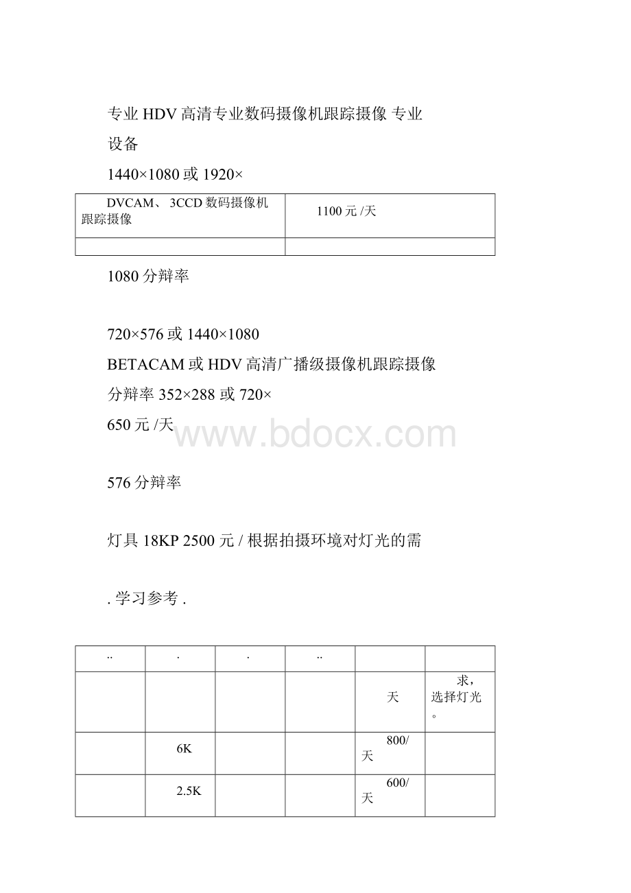 视频报价标准参考doc.docx_第2页