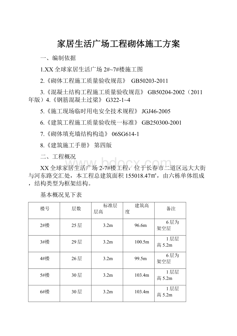 家居生活广场工程砌体施工方案Word格式文档下载.docx_第1页