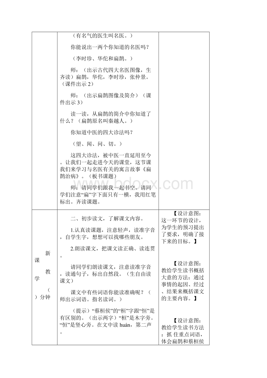 部编版人教版四年级语文上册《27 故事二则》教案教学设计Word文件下载.docx_第2页