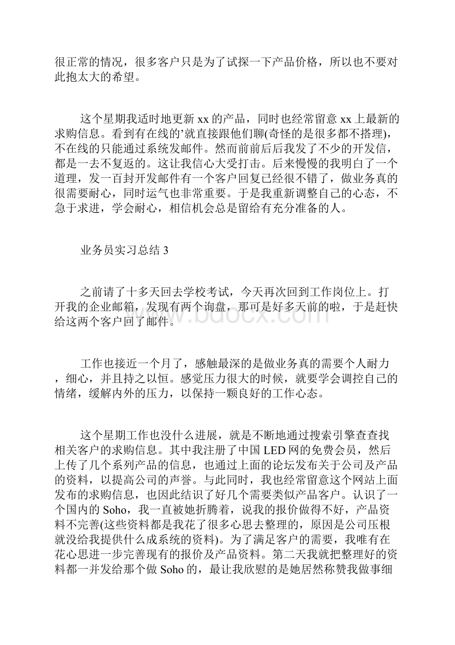 业务员实习总结10篇.docx_第2页