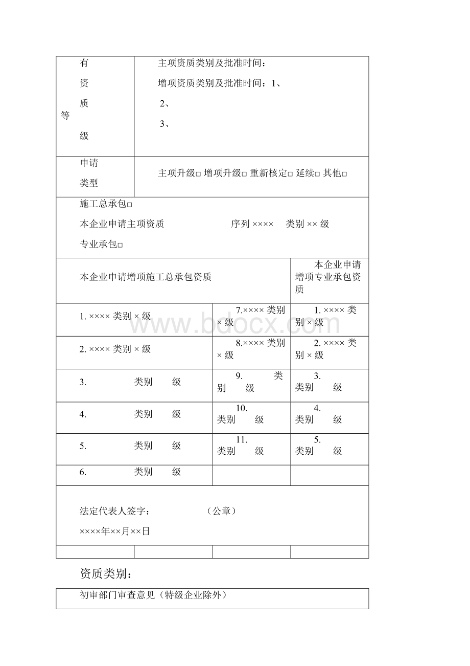 资质增项申请表.docx_第2页