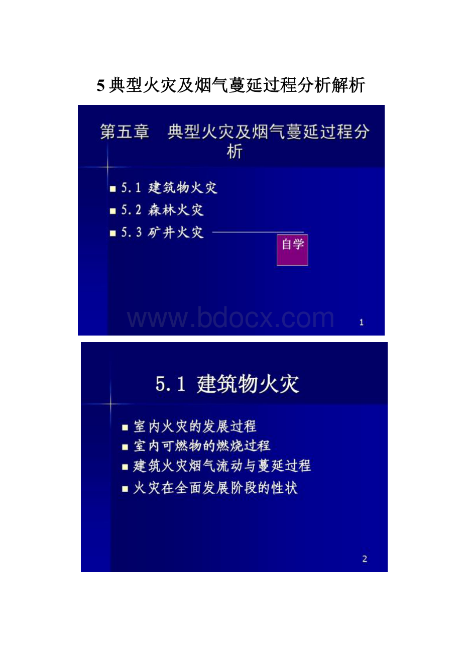 5典型火灾及烟气蔓延过程分析解析.docx_第1页