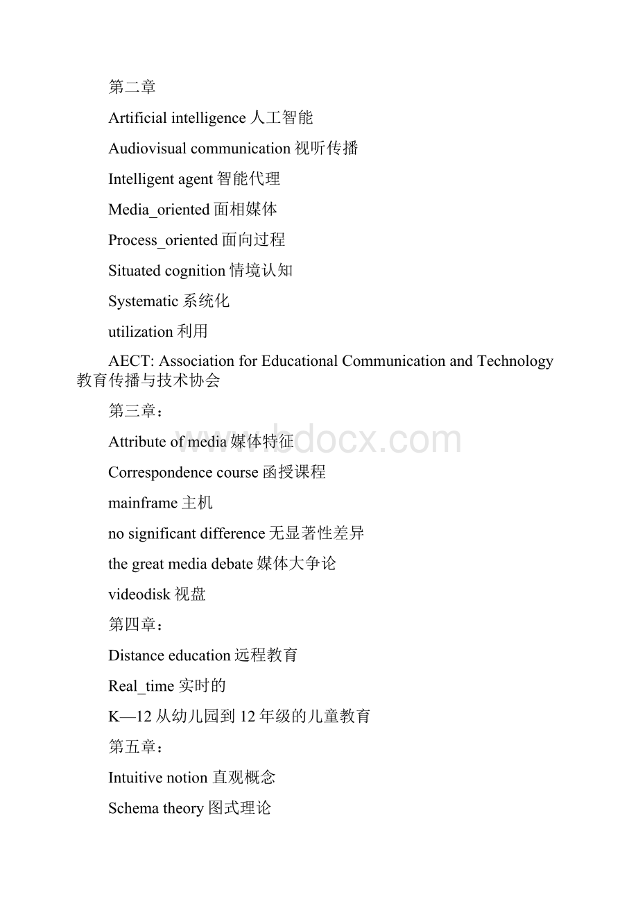 教育技术学专业英语Word格式文档下载.docx_第2页