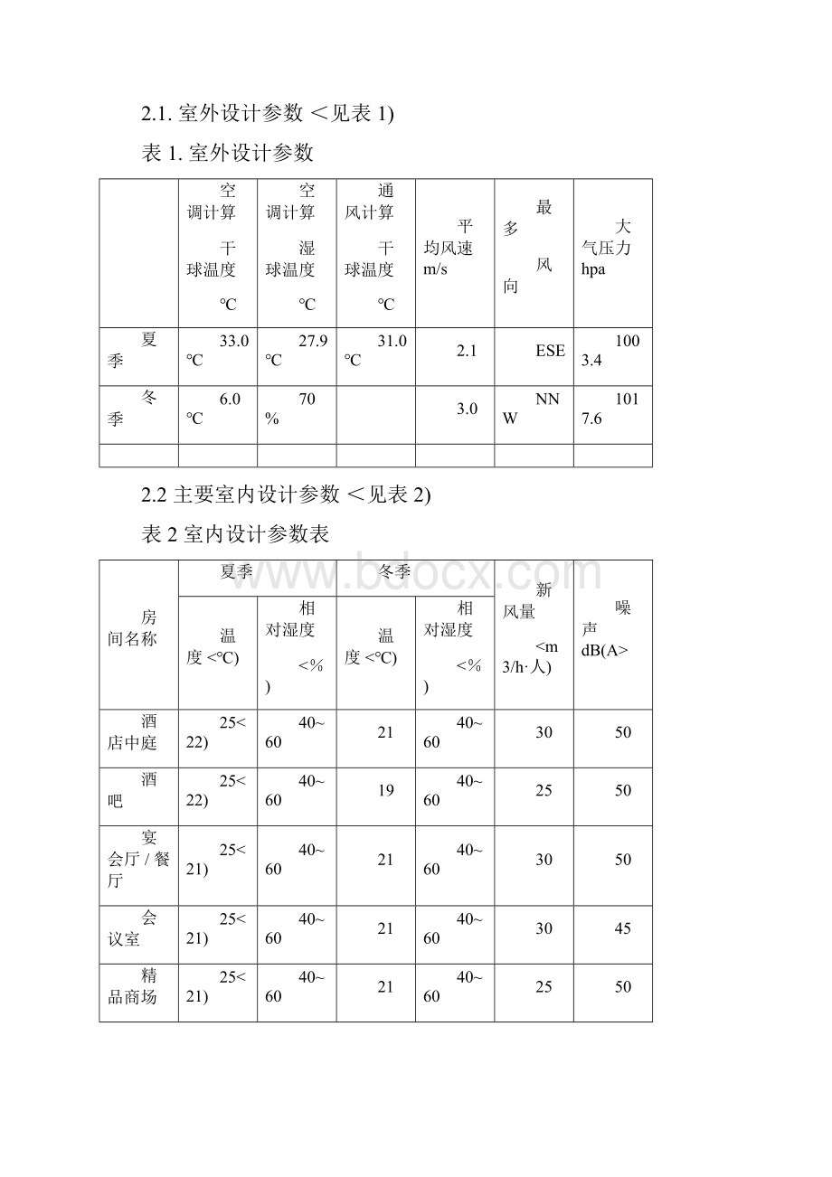 深圳东部华侨城茵特拉根酒店暖通空调设计方案.docx_第2页