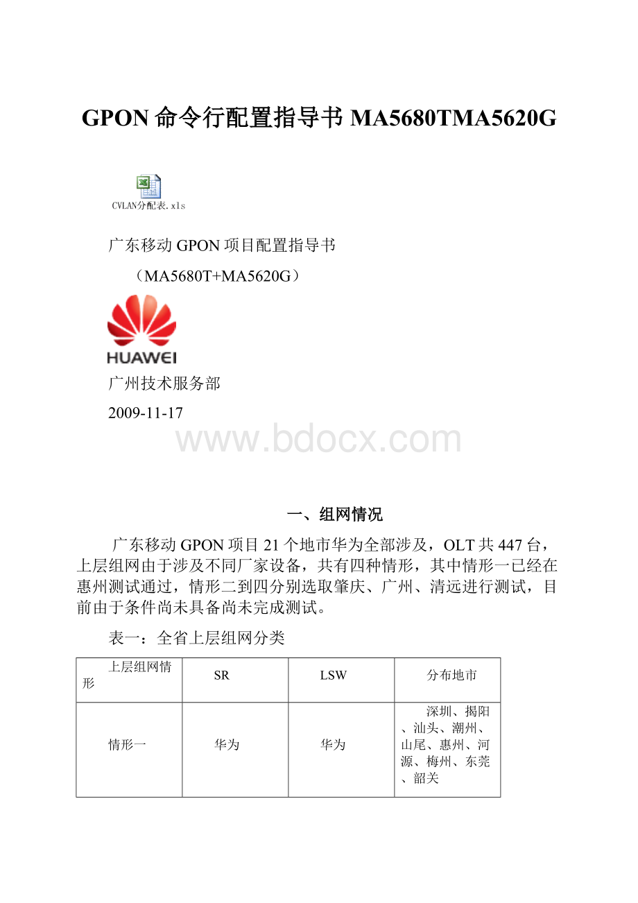 GPON命令行配置指导书MA5680TMA5620G文档格式.docx_第1页