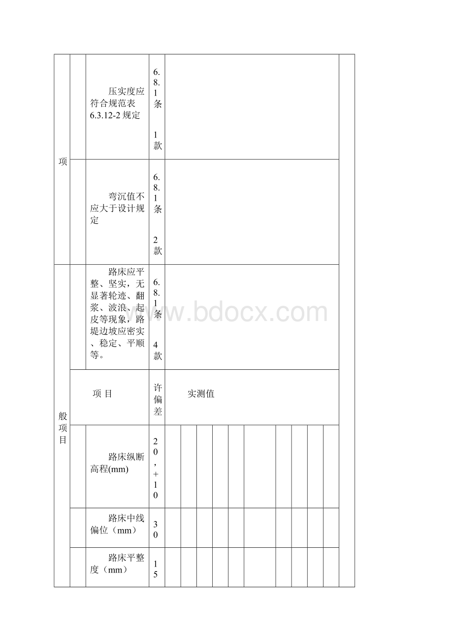 城镇道路工程表格Word下载.docx_第2页