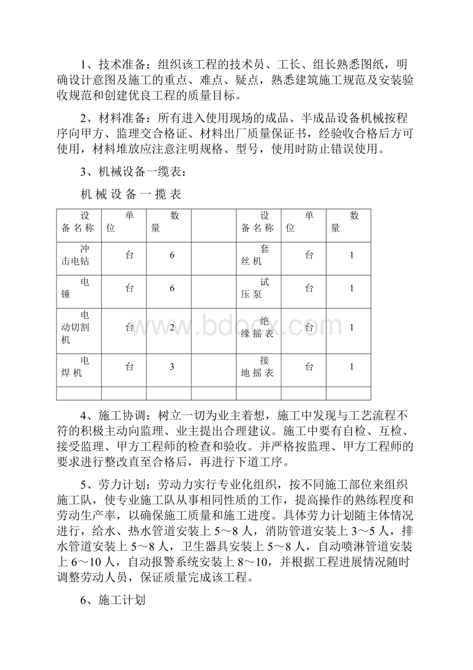 济源建业壹号城邦二期给排水施工组织设计Word格式.docx_第2页