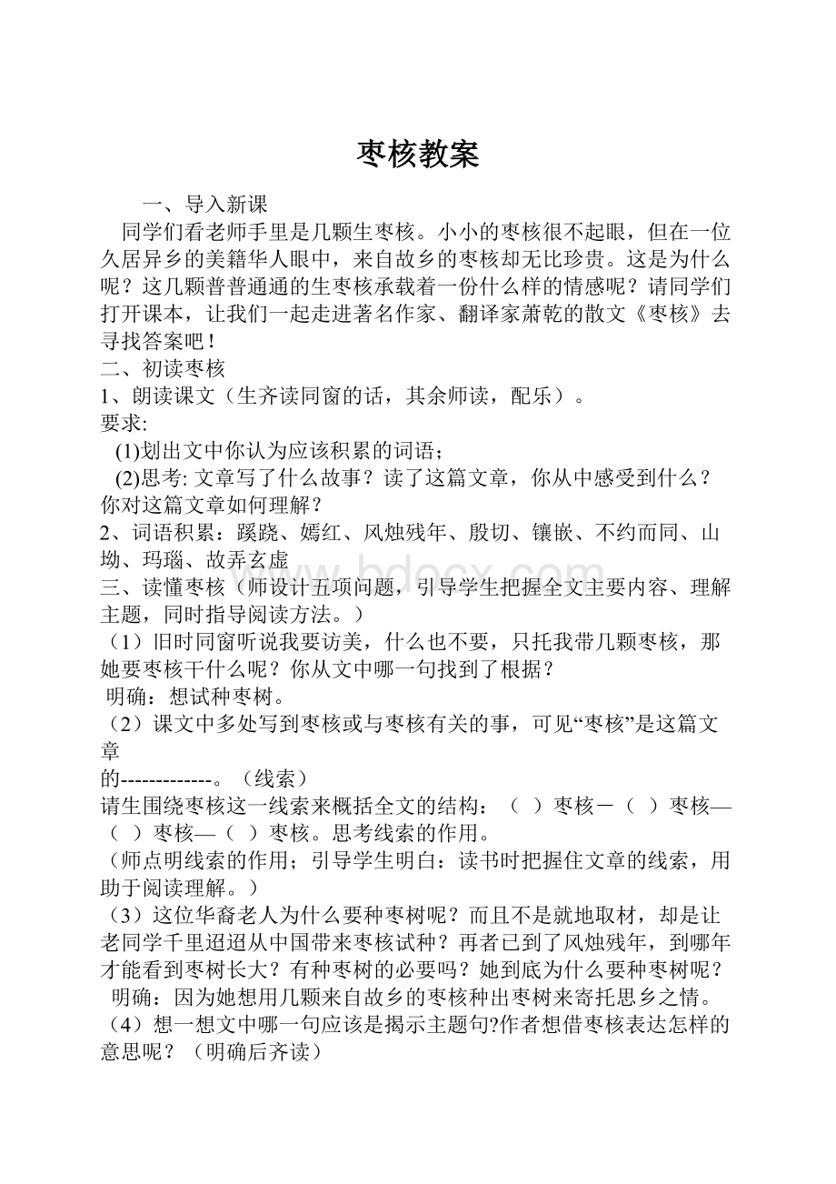 枣核教案.docx_第1页