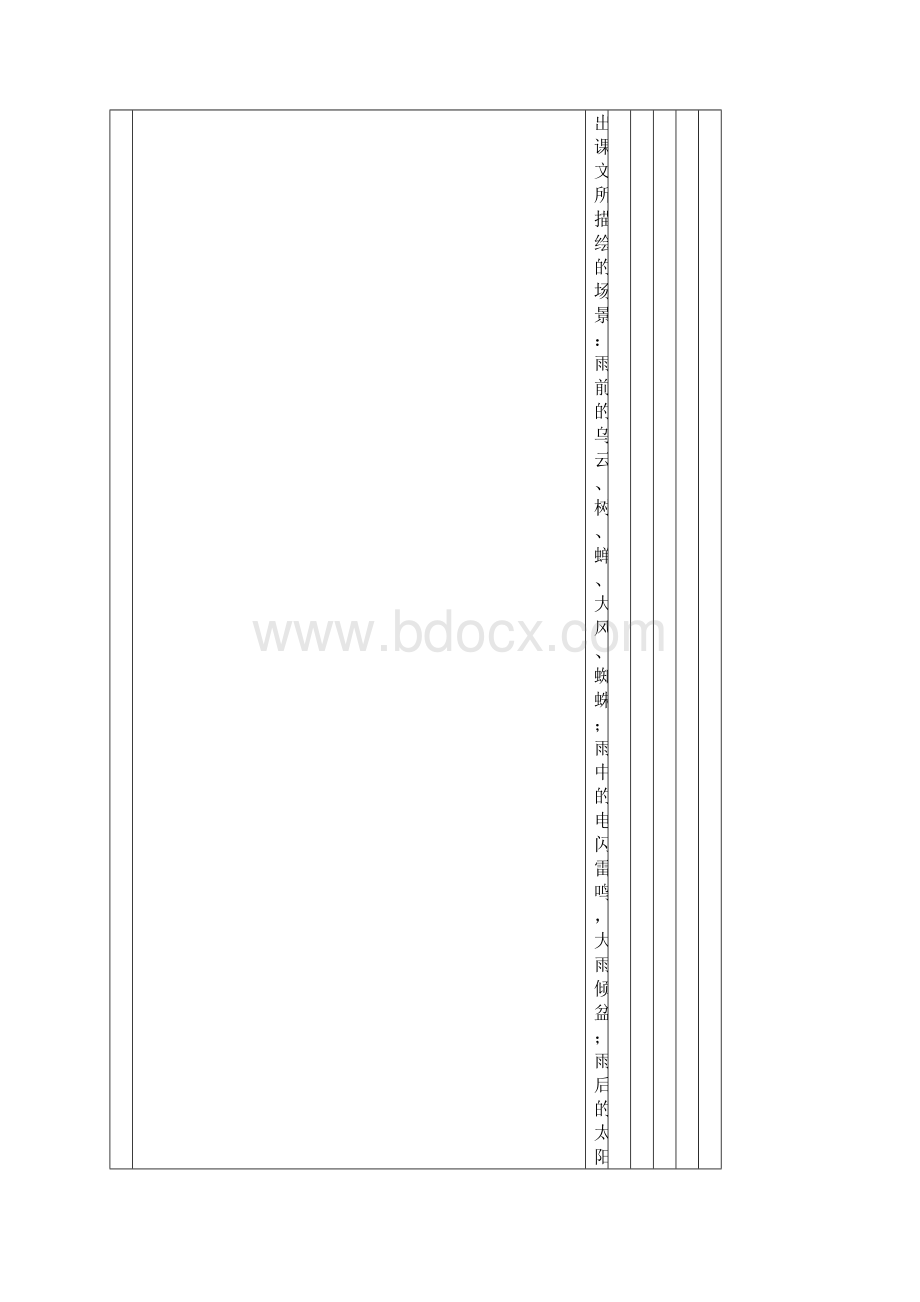 人教版小学语文二年级下册教学设计《雷雨》.docx_第3页