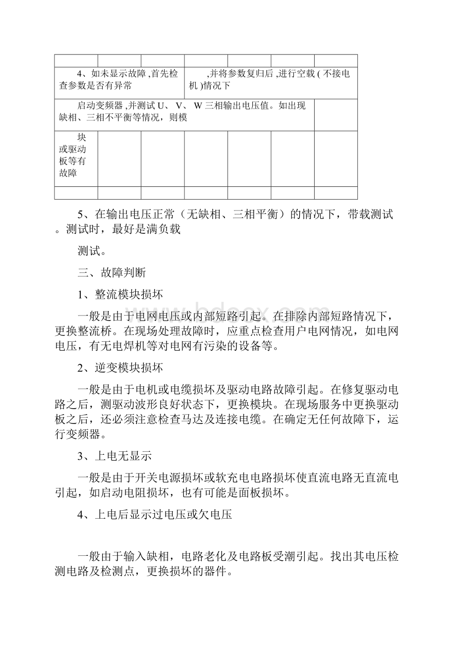 变频器维修检测常用方法.docx_第3页