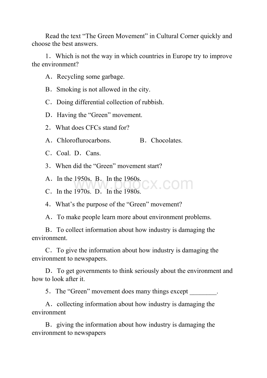 高中英语Module4SandstormsinAsiaSectionOtherPartsoftheModule教学案.docx_第3页