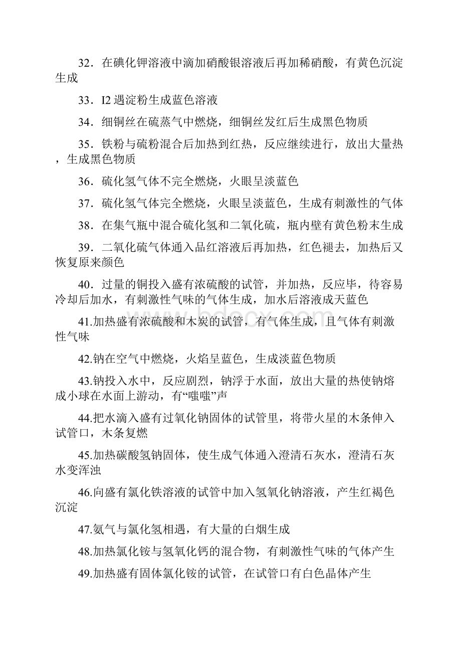 高考化学冲刺复习之化学实验知识纠错及再练Word下载.docx_第3页