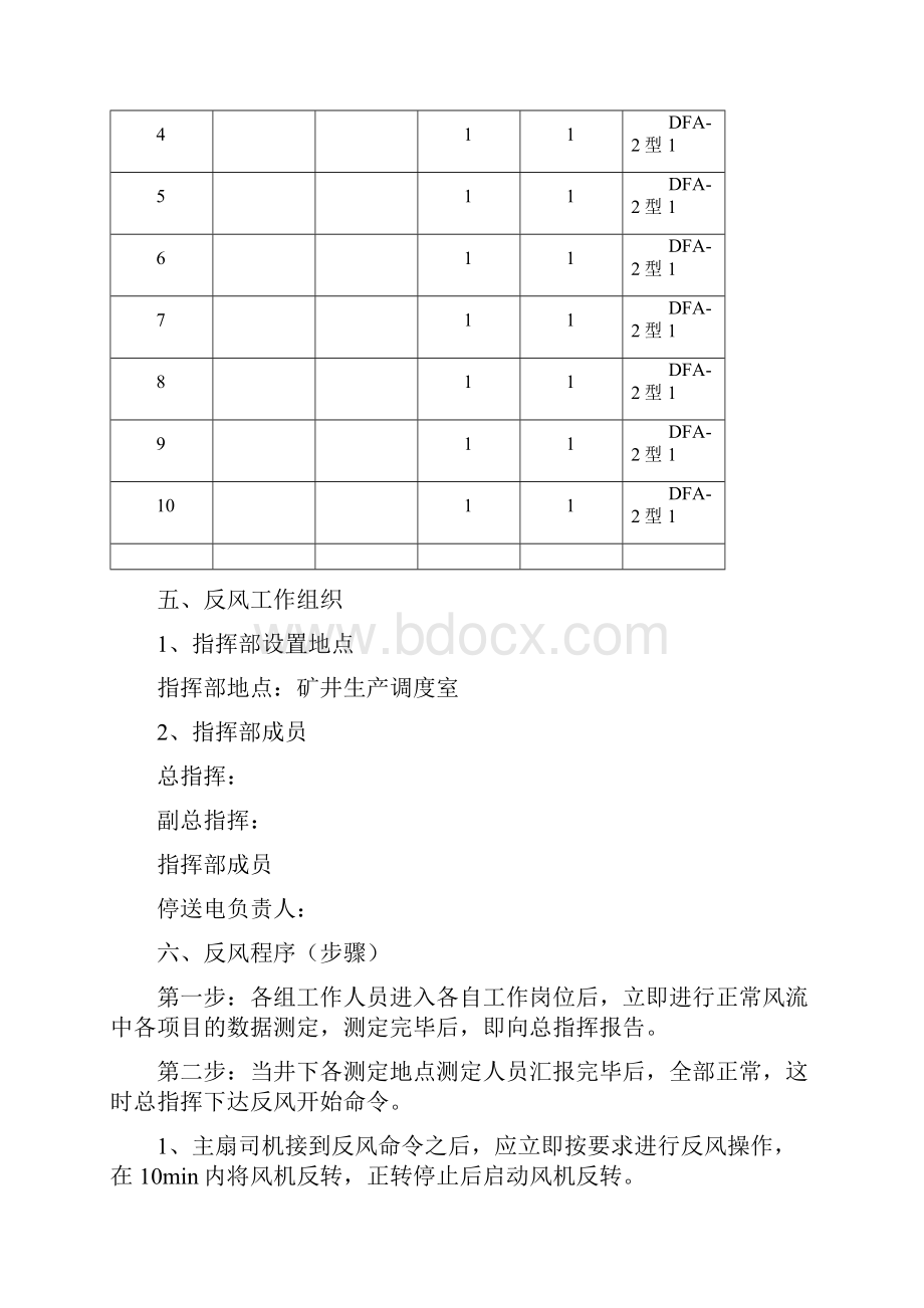 煤矿反风演习报告Word格式.docx_第3页