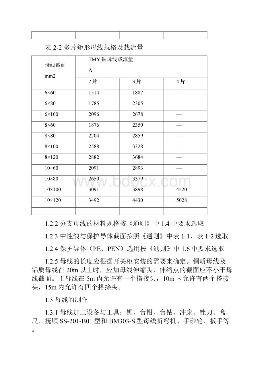 铜排母线制作.docx_第2页