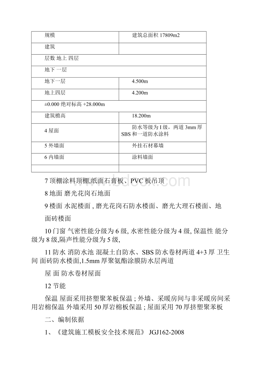 博物馆工程模板工程施工方案模板方案Word格式.docx_第2页